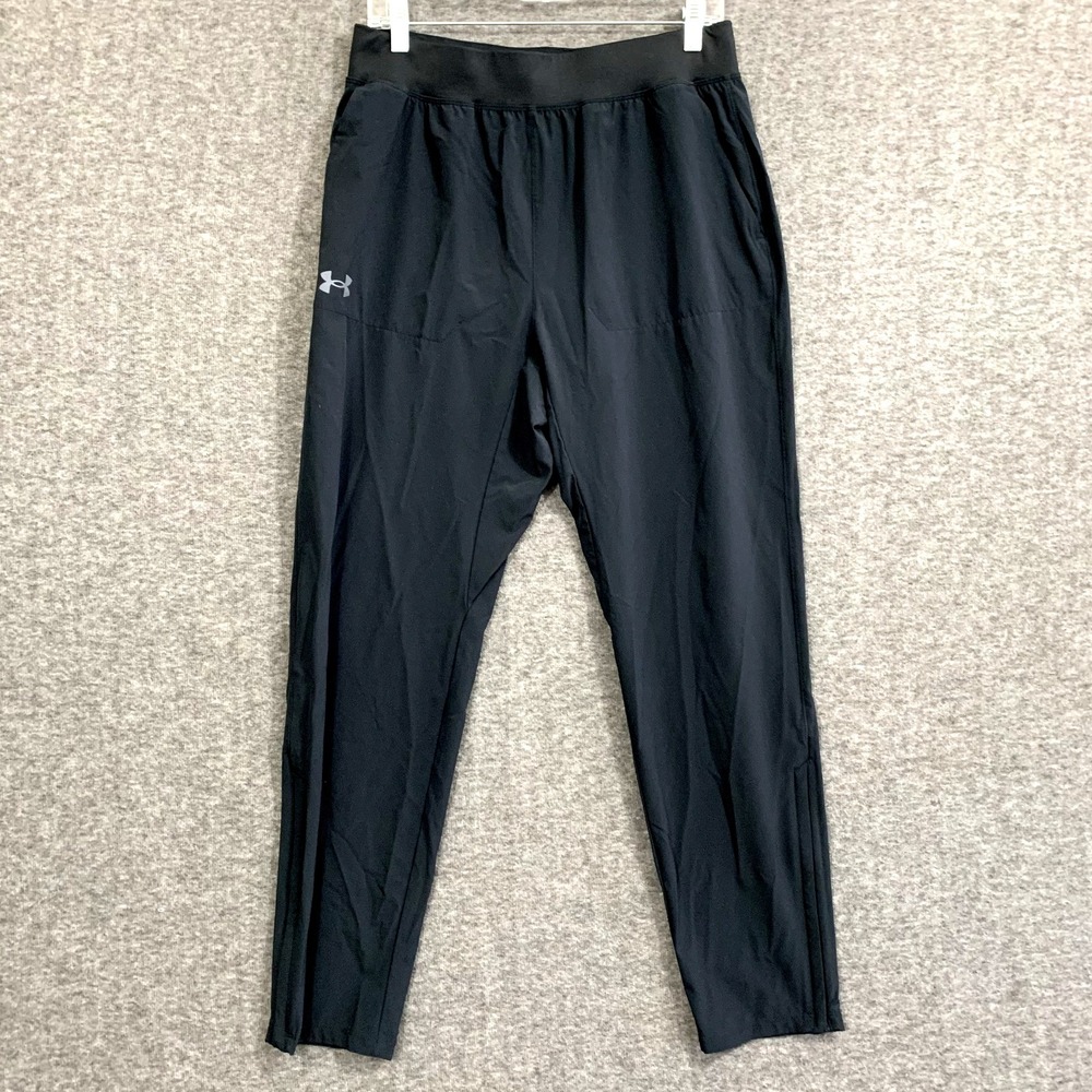 Under Armour Storm‎ Launch 2.0 Pants Mens Large Black Heat Gear Golf Performance